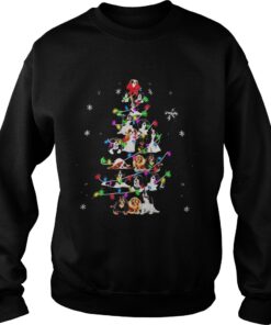 Cavalier King Charles Spaniel Christmas tree Sweatshirt