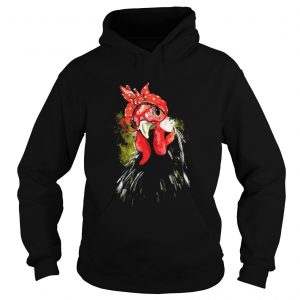 Chicken bow red head scarf Hoodie