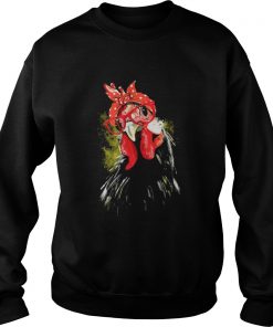 Chicken bow red head scarf Sweatshirt