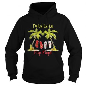 Christmas Fa-la-la-la flip flops Hoodie