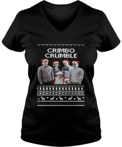 Christmas Friday Night Dinner Crimbo Crumble Vneck