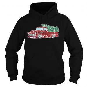 Christmas Jumper or Shirt with Vintage Truck Hoodie
