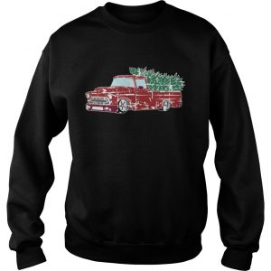 Christmas Jumper or Shirt with Vintage Truck Sweatshirt