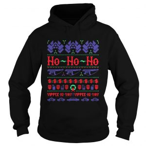 Christmas McClane Ho ho Ho Yippee Ki Yay Yippee Ki Yay Hoodie