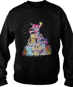 Christmas My Little Pony Christmas tree Sweatshirt