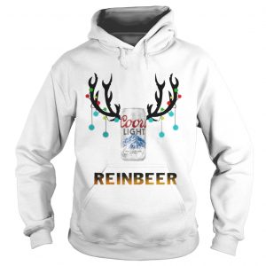 Christmas Reinbeer Coor light1 Hoodie