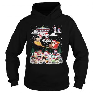 Christmas Santa Son Goku Sleigh Dragon Ball Hoodie