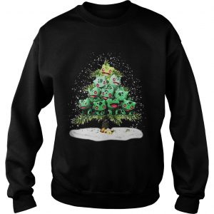 Christmas Tree Bulbasaur Pokemon Sweatshirt