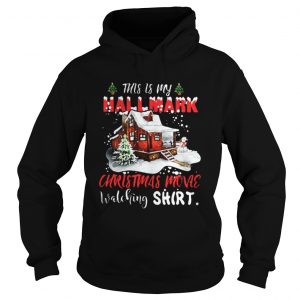 Christmas house this is my Hallmark Christmas movie watching Hoodie