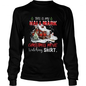 Christmas house this is my Hallmark Christmas movie watching Longsleeve Tee