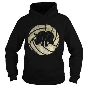 Chubby Rhino volleyball Hoodie