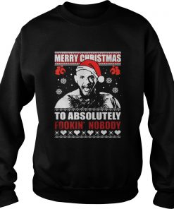 Conor Mcgregor – Merry Christmas To Absolutely Fookin’ Nobody Ugly Sweatshirt