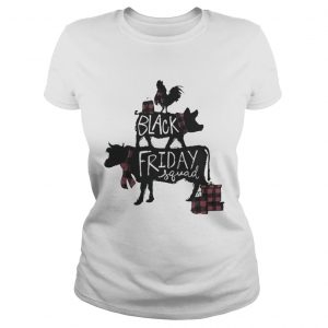 Cow and Chicken Black Friday squad Ladies Tee