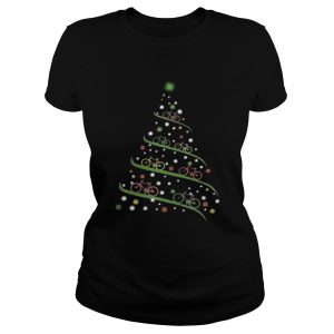 Cycle Christmas Tree Ladies Tee
