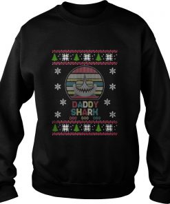 Daddy Shark Doo Doo Doo Christmas Sweatshirt
