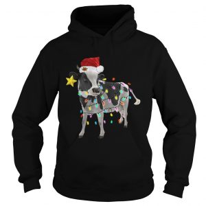 Dairy cows light Christmas Hoodie