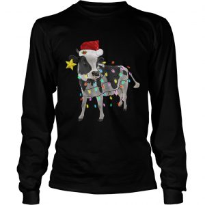 Dairy cows light Christmas Longsleeve Tee