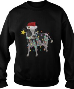 Dairy cows light Christmas Sweatshirt