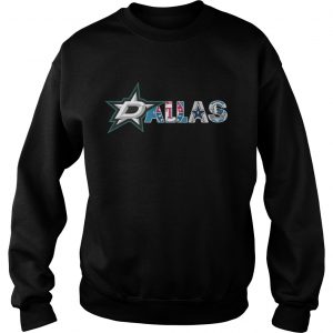 Dallas stars Texas Rangers Dallas Mavericks and Dallas Cowboys Sweatshirt