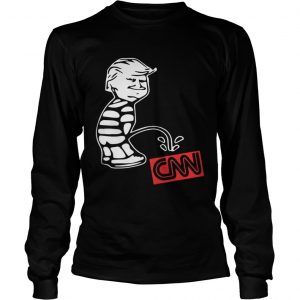 Dara Kam President Trump Urinating On Cnn Longsleeve Tee