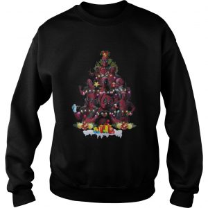 Deadpool Christmas Tree Sweatshirt