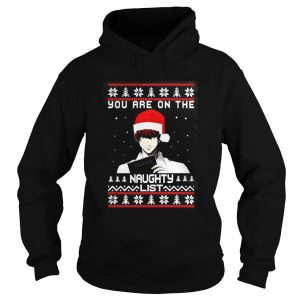 Death Note You Are On The Naughty List Christmas Hoodie