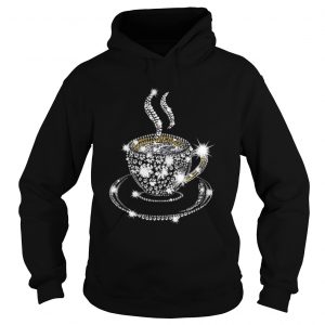 Diamond coffee cup Christmas Hoodie