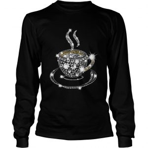 Diamond coffee cup Christmas Longsleeve Tee