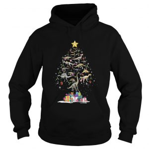 Dinosaur Christmas Tree Hoodie
