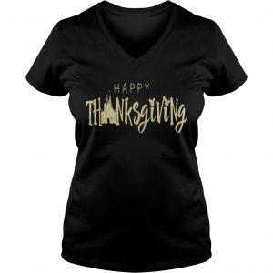 Disney happy thanksgiving Vneck