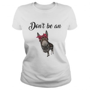 Don’t be an Cow Bow Red Ladies Tee