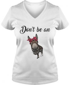 Don’t be an Cow Bow Red Vneck