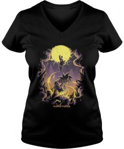 Dragon ball hard times son Goku vs Vegeta Vneck