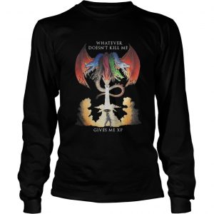 Dungeons and Dragons Tiamat whatever doesn’t kill me gives me xp Longsleeve Tee