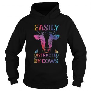 Easily distracted by cows Hoodie