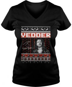 Eddie Vedder Santa Christmas Sweat Vneck