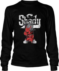 Eminem Shady Wars Deadpool Longsleeve Tee