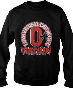 Everything Buckeye nation the voice of the fans Sweatshirt