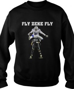 Ezekiel Elliott Fly Zeke Fly Dallas Cowboys Sweatshirt
