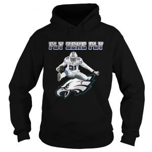 Ezekiel Elliott Fly Zeke Fly Philadelphia Eagles Hoodie