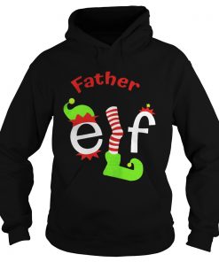 Father Elf Christmas ugly Hoodie