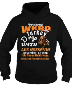 First Annual WKRP Turkey Drop As God is My Witness Hoodie