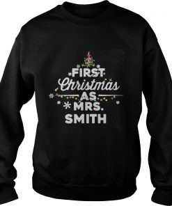 First Christmas light as Mrs Smith Sweatshirt