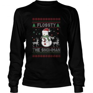 Flossty the Snowman Christmas Longsleeve Tee