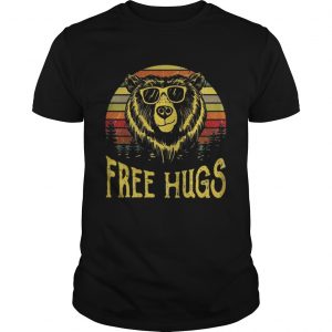 Free Hugs Bear sunset Guys