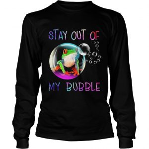 Frog stay out of my bubble Longsleeve Tee