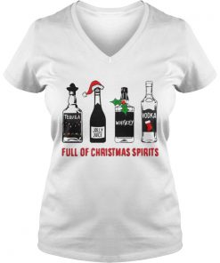 Full of christmas spirits Vneck