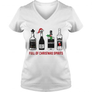 Full of christmas spirits Vneck