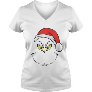Funny Grinches Face Christmas Costume Vneck