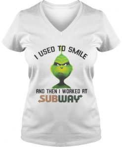 Ginch I used smile and then I worked at Subway Vneck